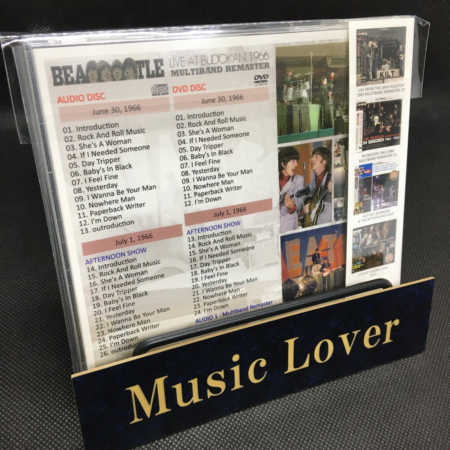 THE BEATLES / 1966 LIVE AT BUDOKAN (1CD+1DVD)
