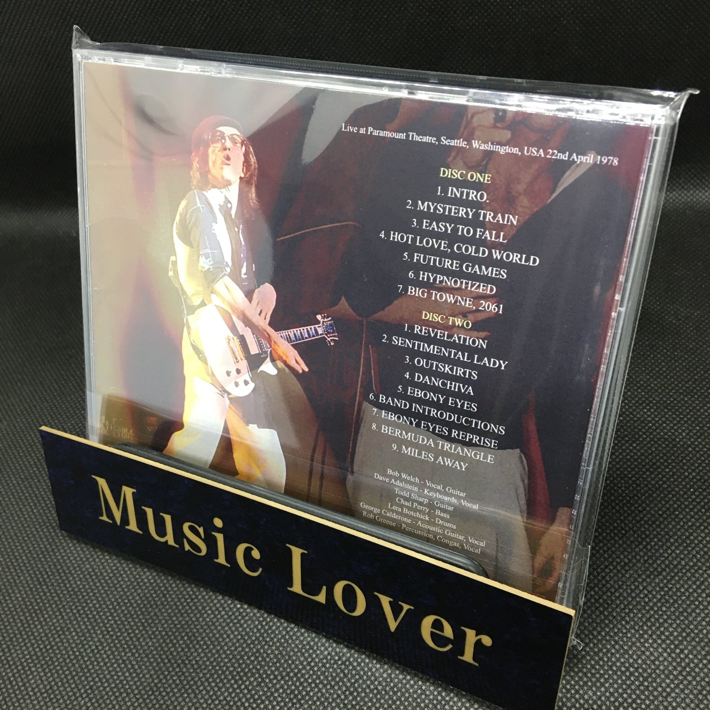 BOB WELCH / SEATTLE 1978 (2CDR)