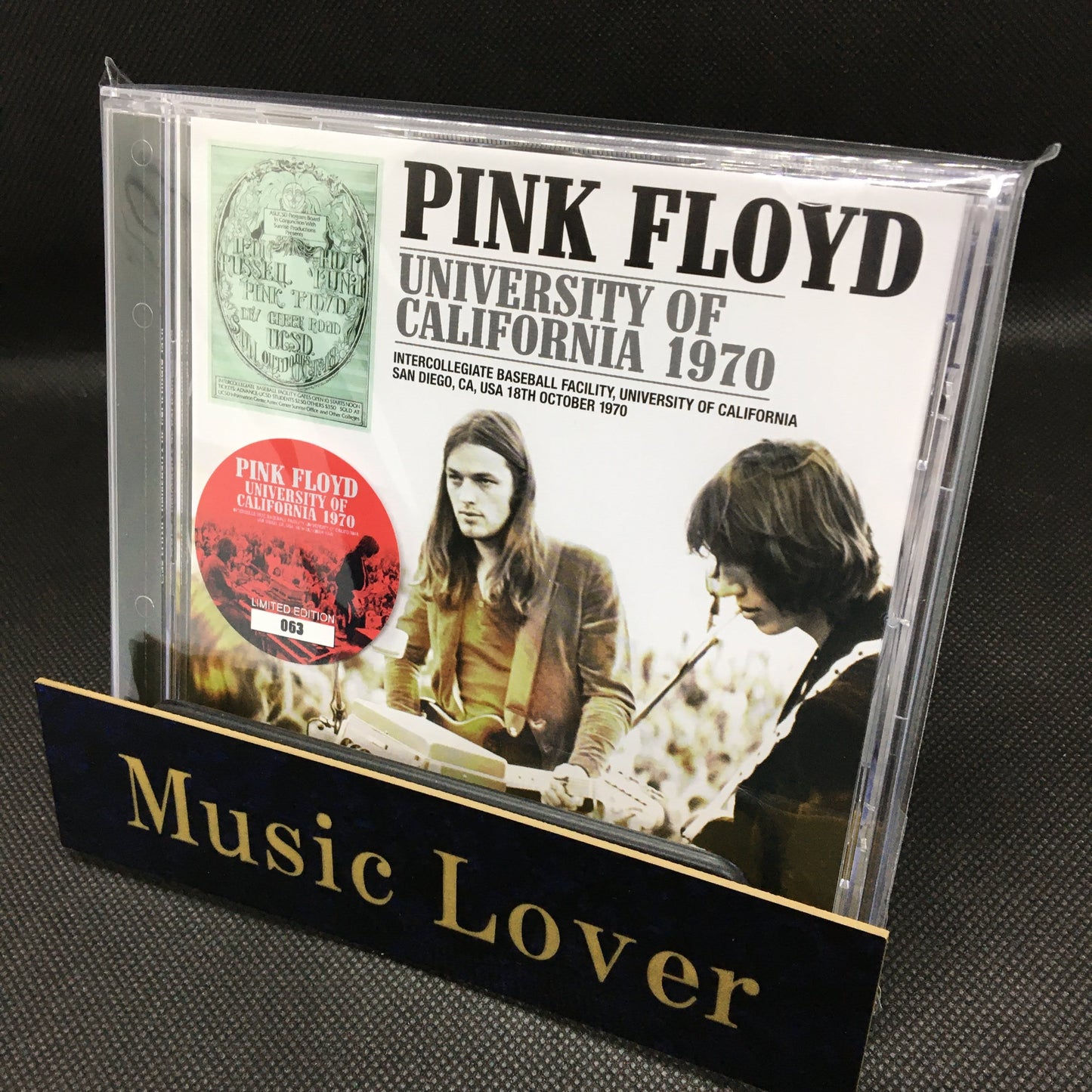 PINK FLOYD / UNIVERSITY OF CALIFORNIA 1970 (1CD)