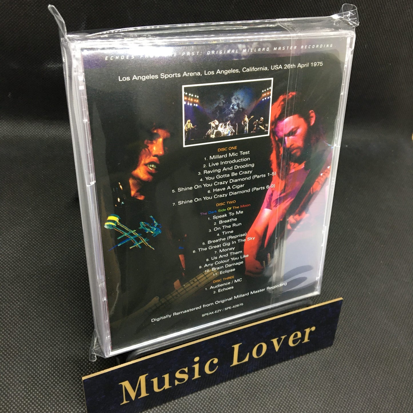PINK FLOYD / ECHOES FROM THE PAST REGISTRAZIONE ORIGINALE MILLARD MASTER (3CD)