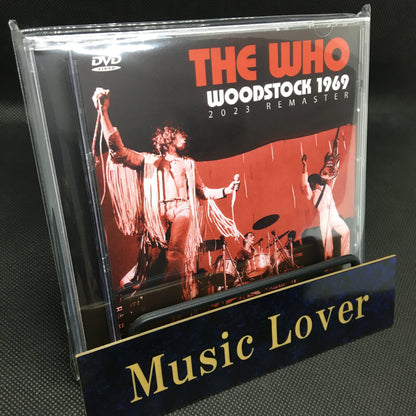 THE WHO / WOODSTOCK 1969 2023 REMASTER (1DVDR)