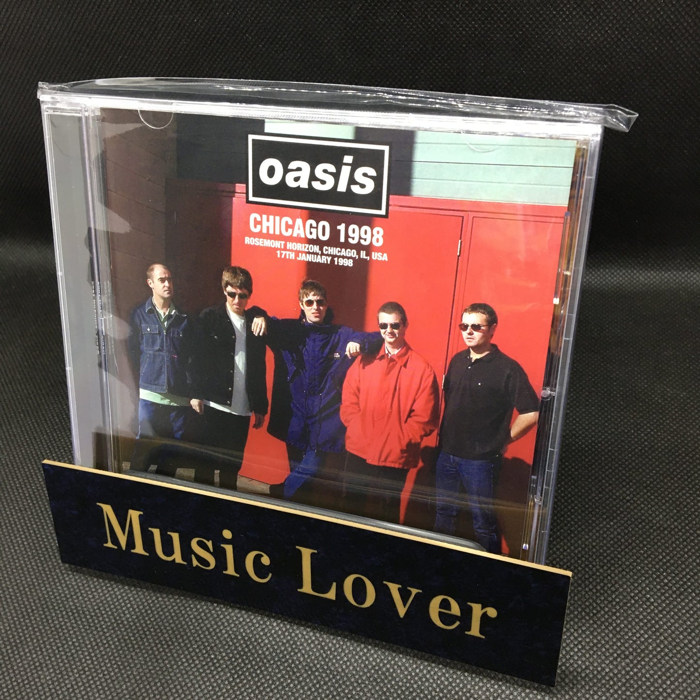 OASIS / CHICAGO 1998 (1CD+1DVDR)