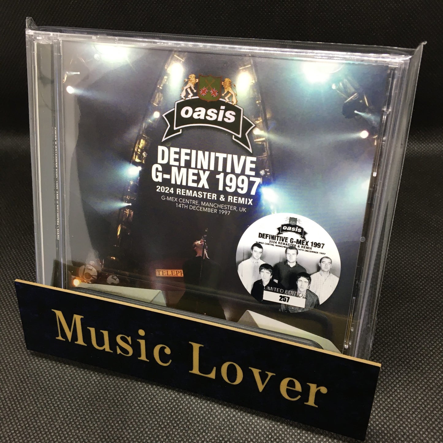 OASIS / DEFINITIVE G-MEX 1997 2024 REMASTER & REMIX (2CD)
