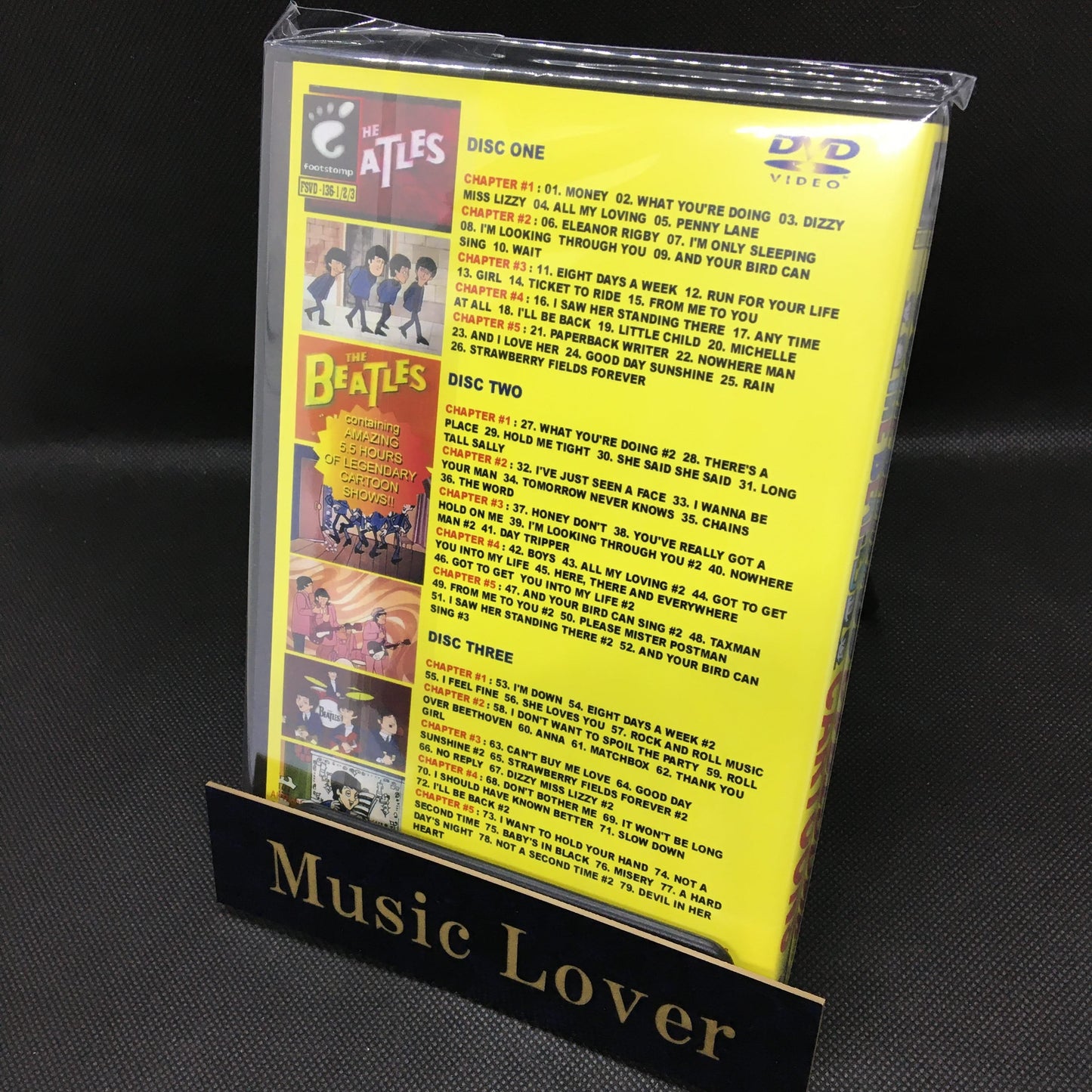 THE BEATLES / THE BEATLES CARTOONS (3DVDR)