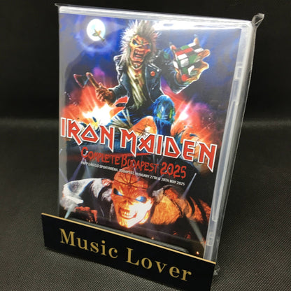 IRON MAIDEN / COMPLETE BUDAPEST 2025 (2DVDR)