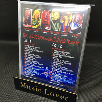 IRON MAIDEN / COMPLETE BUDAPEST 2025 (2DVDR)