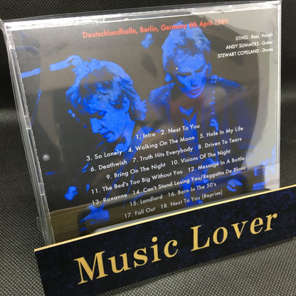 THE POLICE / BERLIN 1980 SOUNDBOARD (1CDR)