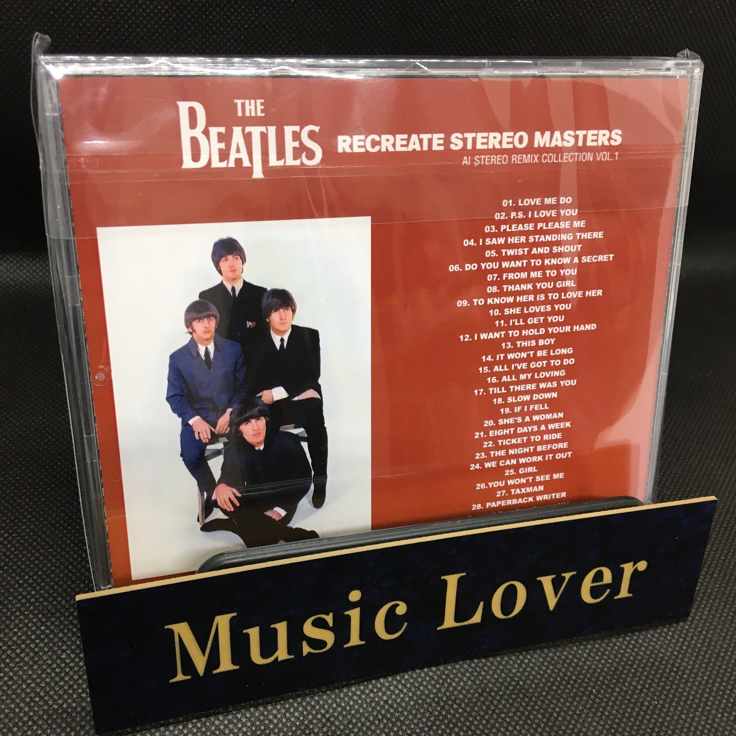 THE BEATLES / RECREATE STEREO MASTERS AI STEREO REMIX COLLECTION VOL.1 (1CDR)