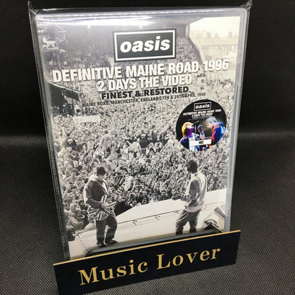 OASIS / DEFINITIVE MAINE ROAD 1996 2 GIORNI IL VIDEO PIÙ FINE E RIPRESA PROFESSIONALE RESTAURATA (2DVD)