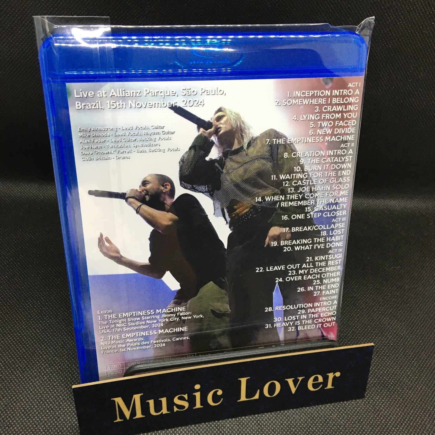 LINKIN PARK / PRIMERA NOCHE EN SAO PAULO 2024 (1HAB) Full HD Pro-shot