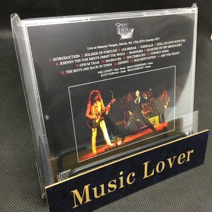 THIN LIZZY / DETROIT 1977 (1CDR)