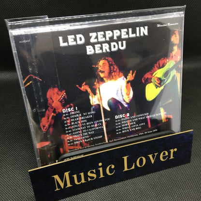 Led Zeppelin Berdu 1972 Winston Remasters 2CD Moonchild Records
