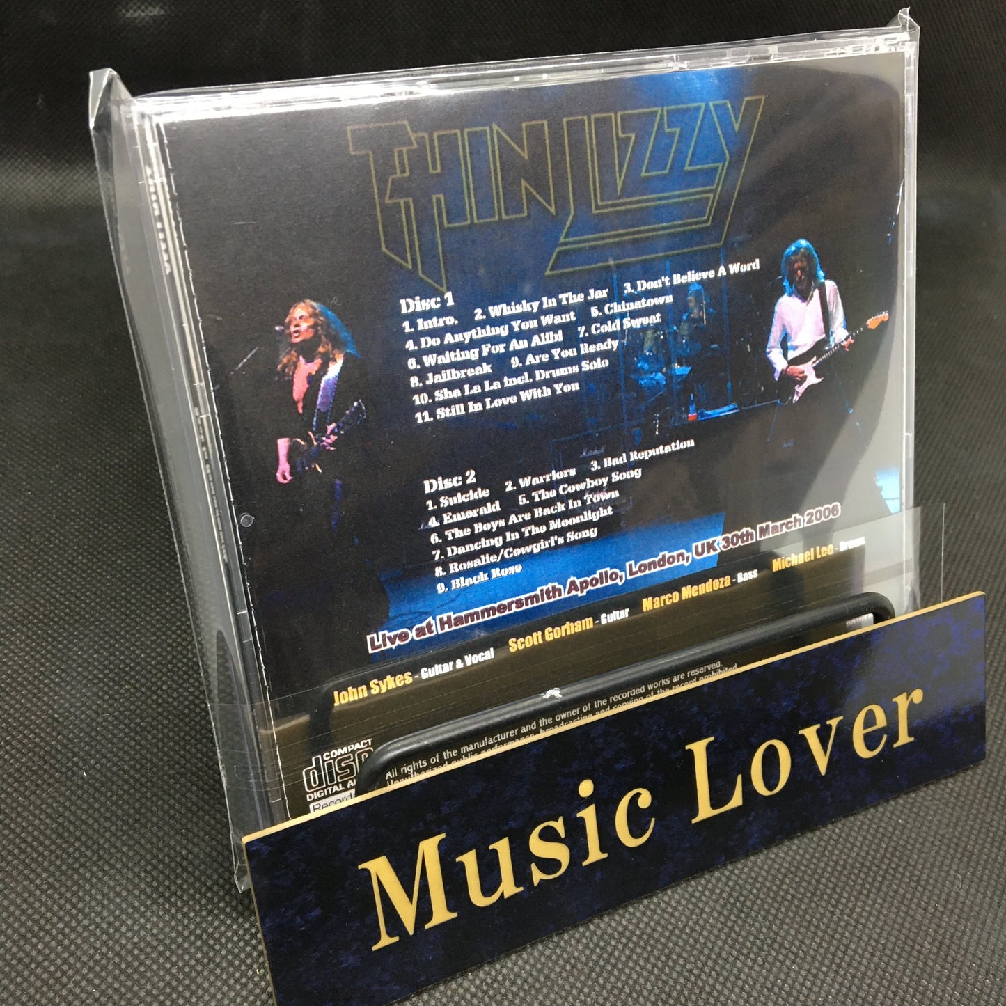 THIN LIZZY / BACK IN HAMMERSMITH 2006 (2CDR)