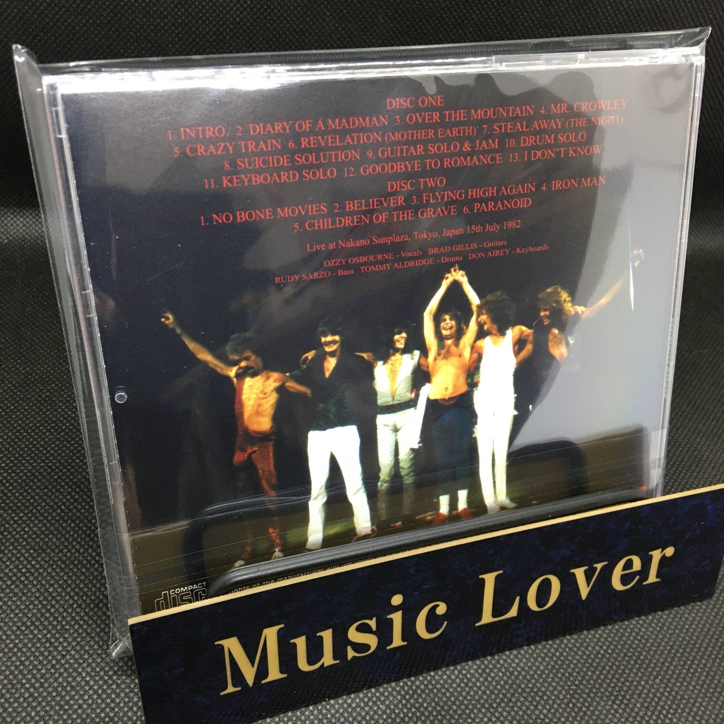 OZZY OSBOURNE / TOKYO 1982 FINAL NIGHT DEFINITIVE MASTER (2CD)