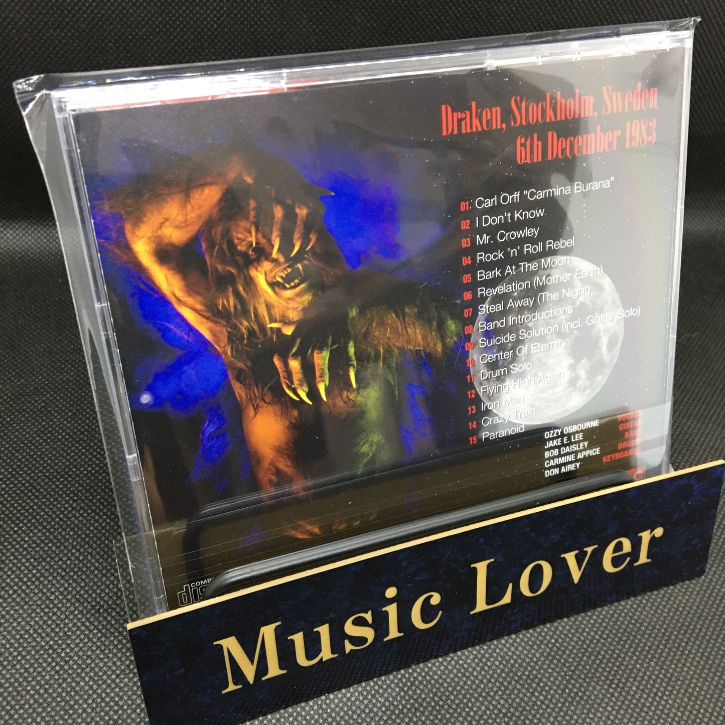 OZZY OSBOURNE / CRY WOLF STOCKHOLM 1983 (1CD)