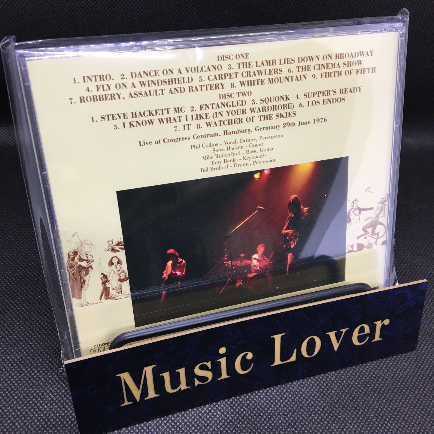 GÉNESIS / HAMBURGO 1976 CAJA DE SONIDO (2 CD)