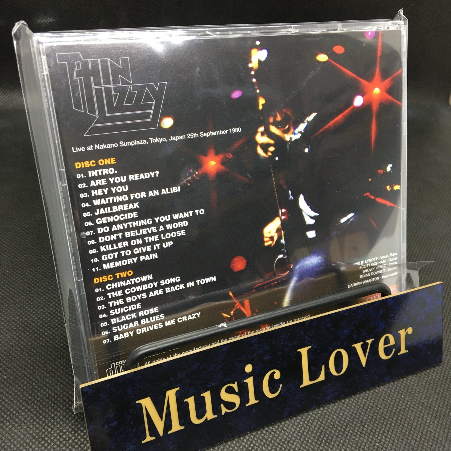 THIN LIZZY / TOKYO 1980 2ND NIGHT (2CD) Stereo Soundboard
