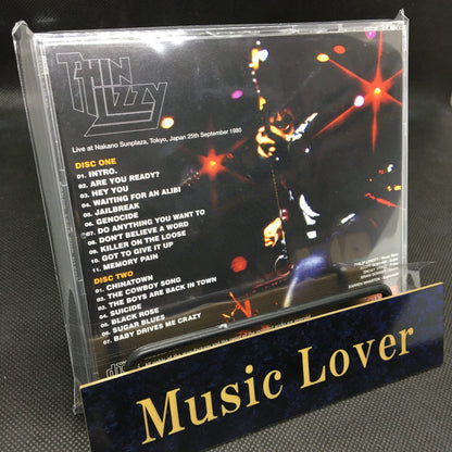 THIN LIZZY / TOKYO 1980 2ND NIGHT (2CD) Stereo Soundboard