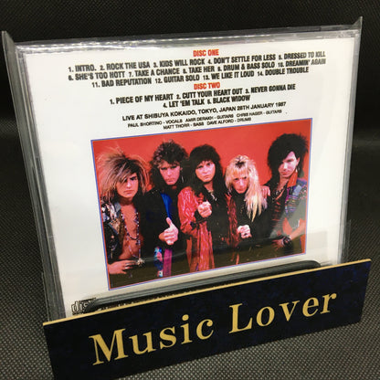 ROUGH CUTT / TRY A LITTLE HARDER TOKYO 1987 (2CDR)