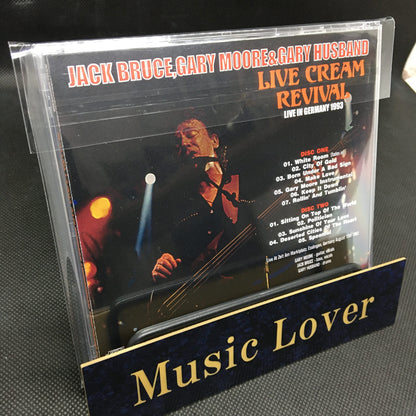 JACK BRUCE, GARY MOORE & GARY HUSBAND / LIVE CREAM REVIVAL (2CDR)
