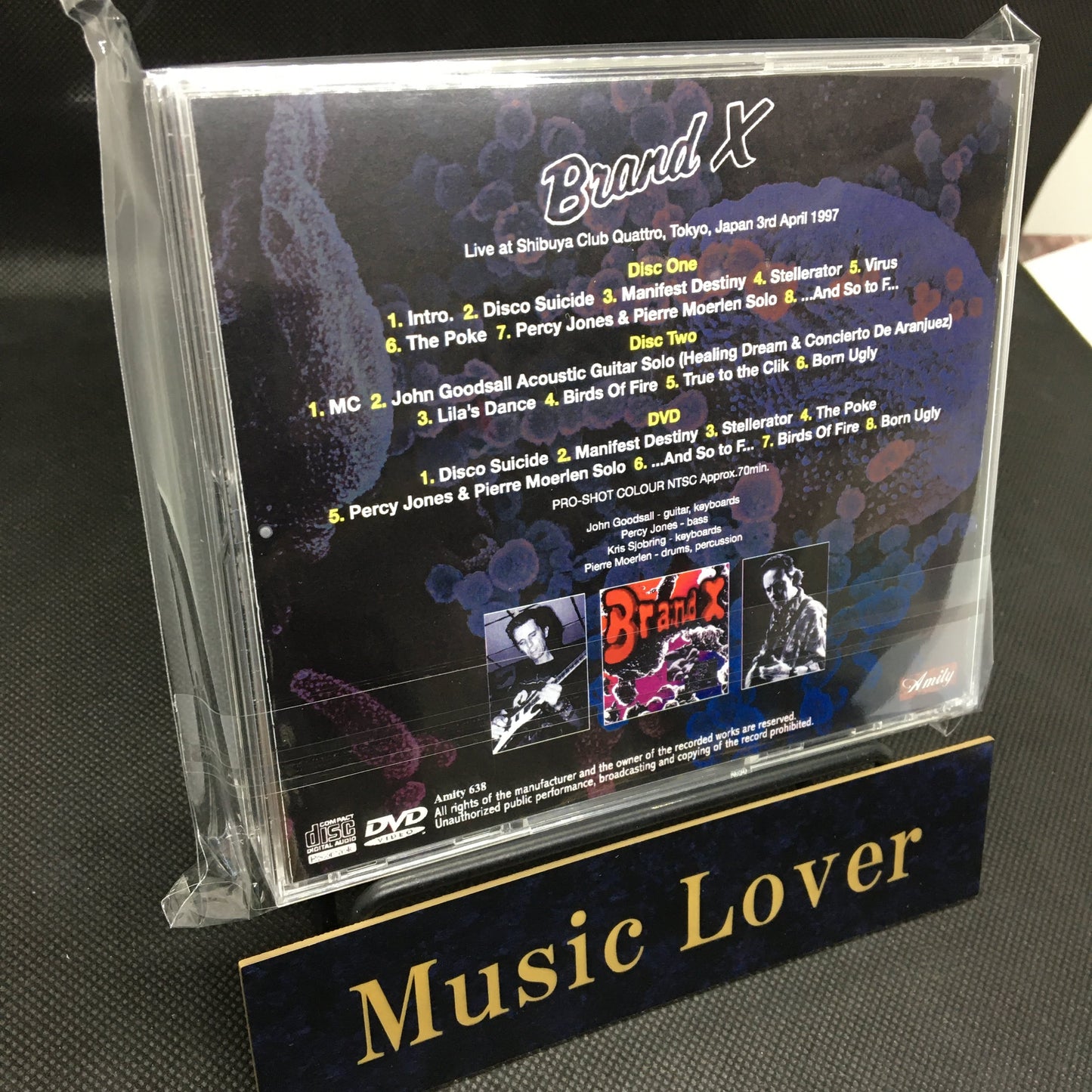 BRAND X / SHIBUYA 1997 (2CDR+1DVDR)