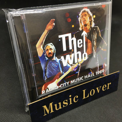 THE WHO / RADIO CITY MUSIC HALL 1989 PRE-FM STEREO SOUNDBOARD (2CDR)