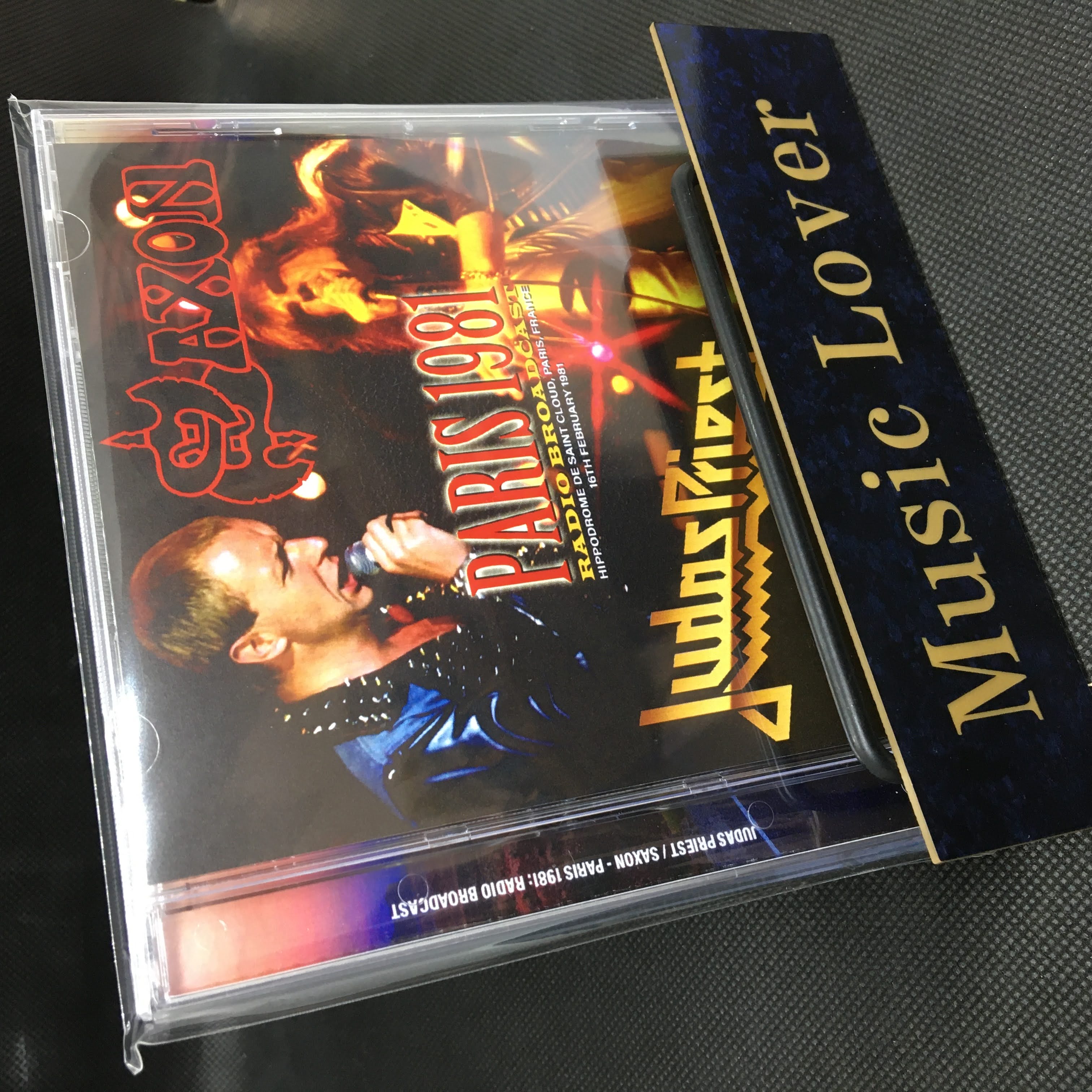 JUDAS PRIEST + SAXON / PARIS 1981 RADIO BROADCAST (1CDR) – WORLD