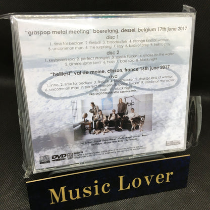 DEEP PURPLE / EN DIRECTO EN EUROPA 2017 (2 CD + 1 DVD)