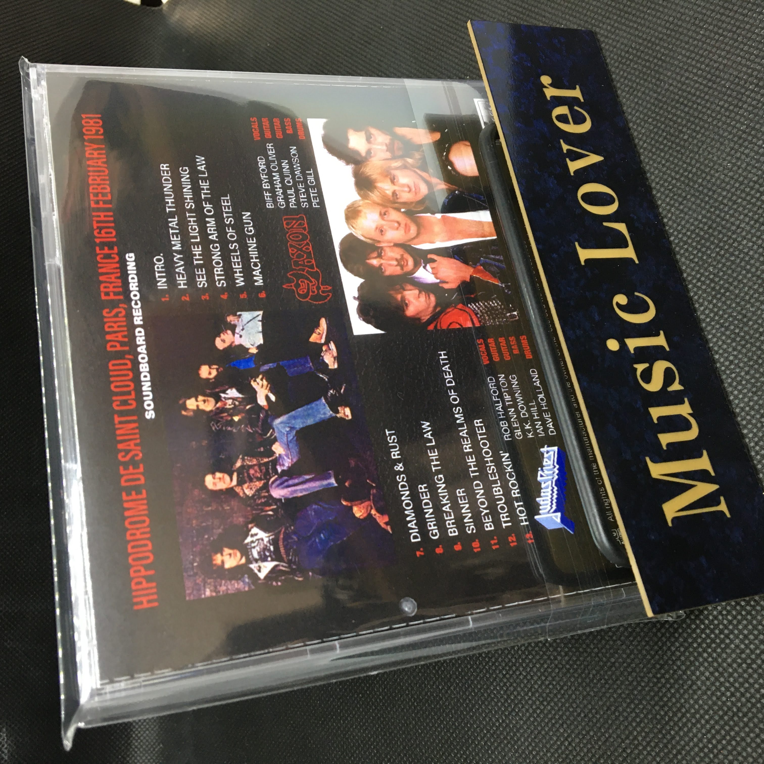 JUDAS PRIEST + SAXON / PARIS 1981 RADIO BROADCAST (1CDR) – WORLD