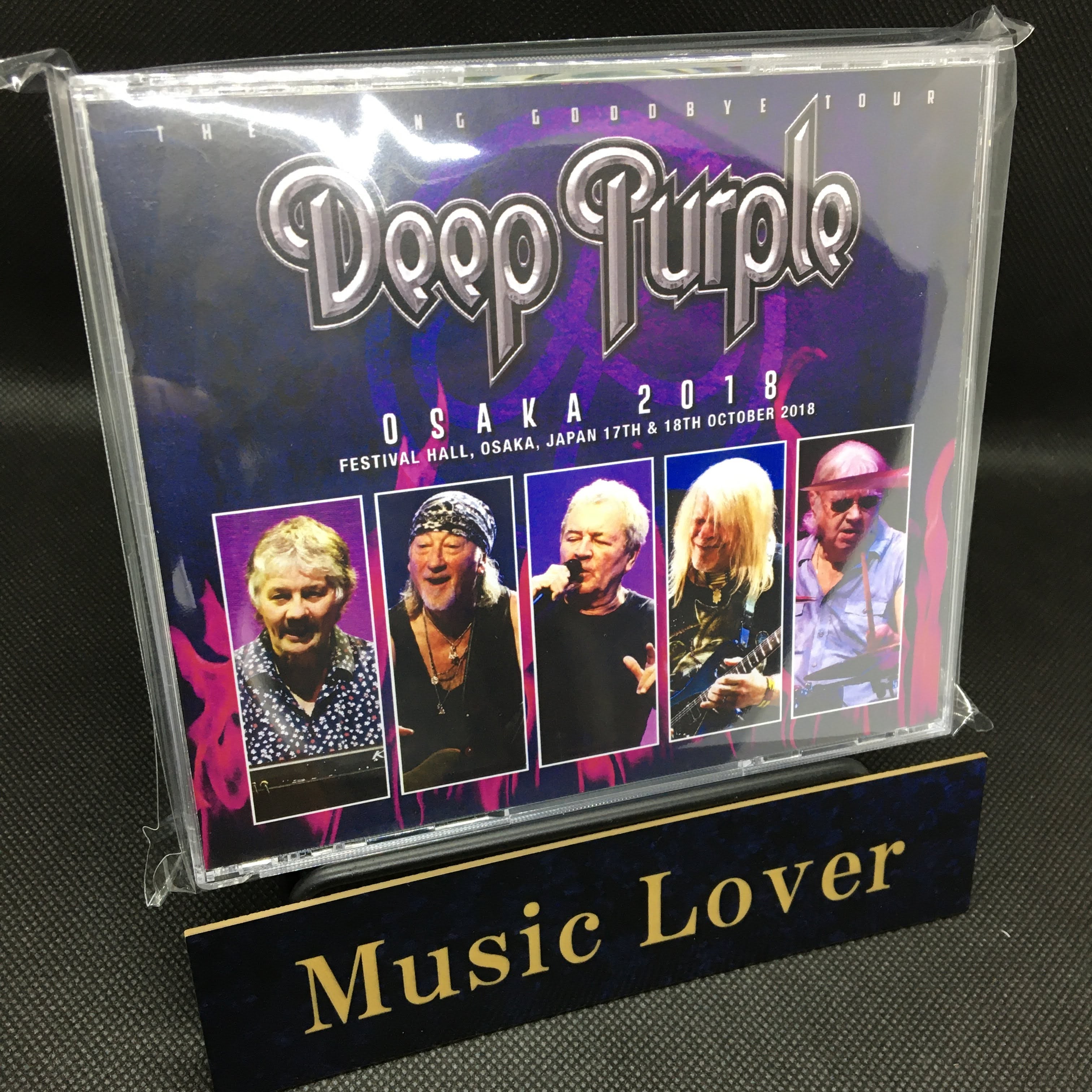 DEEP PURPLE / OSAKA 2018 (4CDR) – WORLD MUSIC LOVER