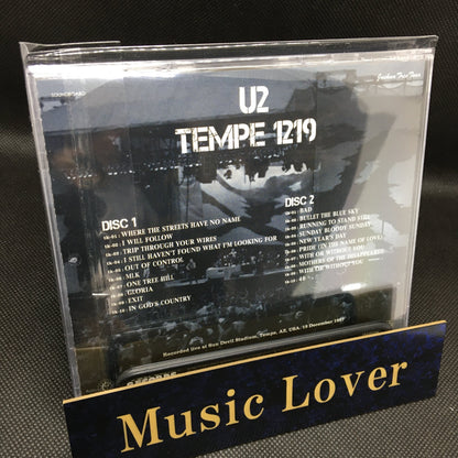 U2 / Tempe 1219 Joshua Tree Tour 1987 2CD Moonchild Records