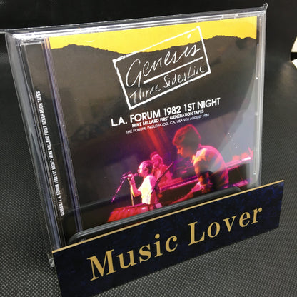 GENESIS / L.A. FORUM 1982 1ST NIGHT MIKE MILLARD 1ST GENERATION TAPES (2CDR)
