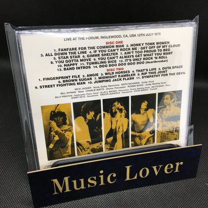 THE ROLLING STONES / L.A. FORUM 1975 4TH NIGHT SOUNDBOARD (2CD)