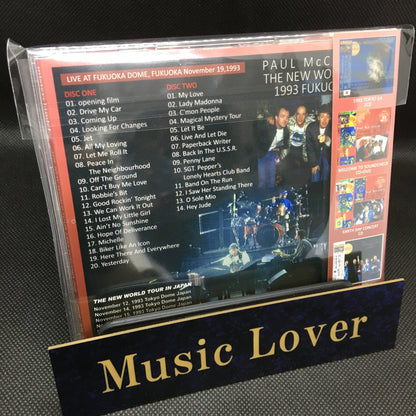 PAUL McCARTNEY / 1993 LA NUEVA GIRA MUNDIAL FUKUOKA 2.º (2 CD)