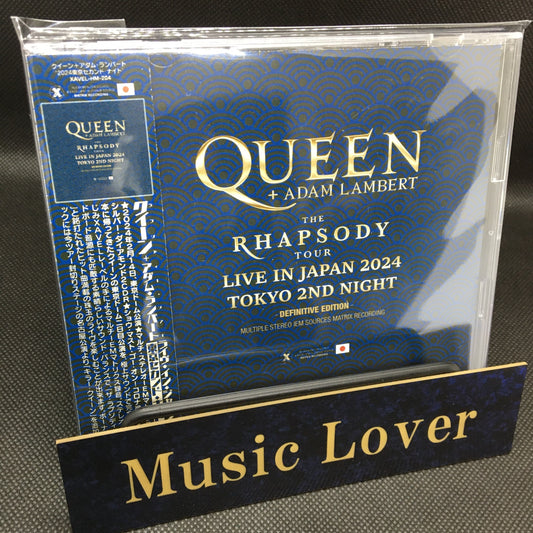 Queen + Adam Lambert / The Rhapsody Tour Live in Japan 2024 Tokyo 2nd Night (2CDR+1BDR)