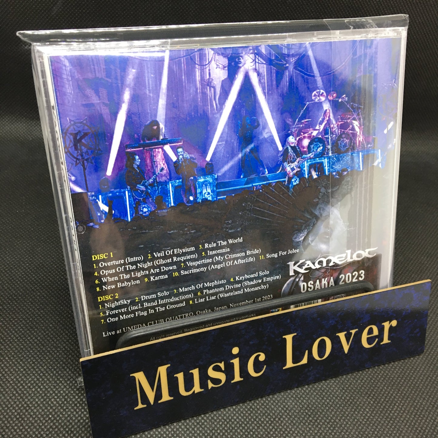 KAMELOT / OSAKA 2023 (2CDR)