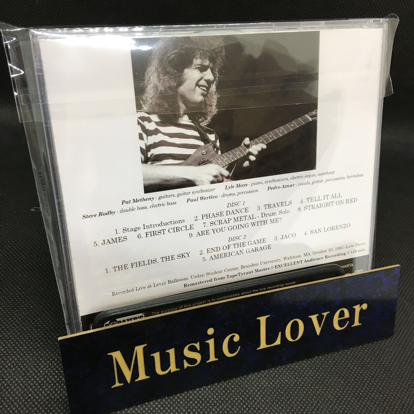 PAT METHENY GROUP / LIVE AT BRANDEIS UNIVERSITY 831030 (2CDR)