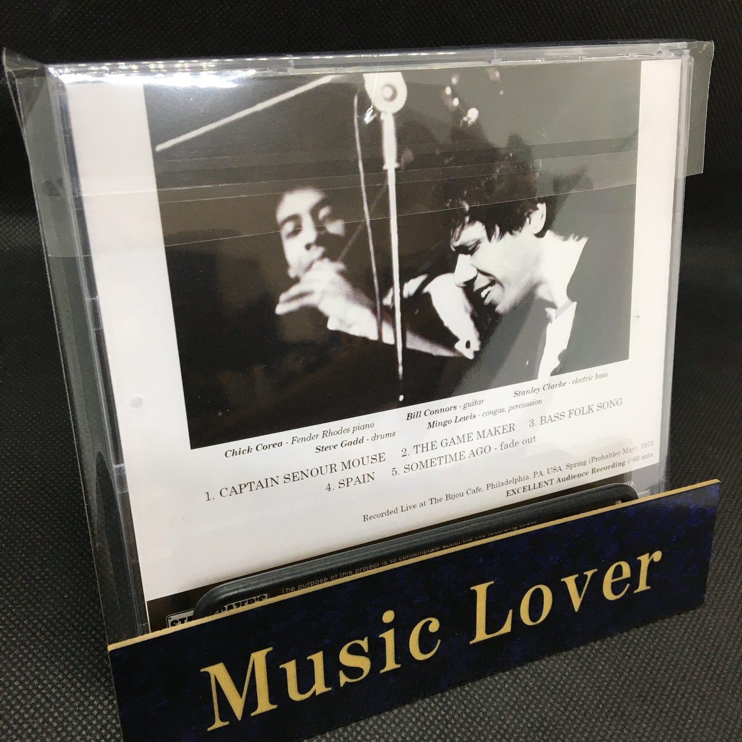RETURN TO FOREVER FEATURING STEVE GADD / LIVE AT BIJOU CAFE 1973 2025 UPGRADE VERSION (1CDR)