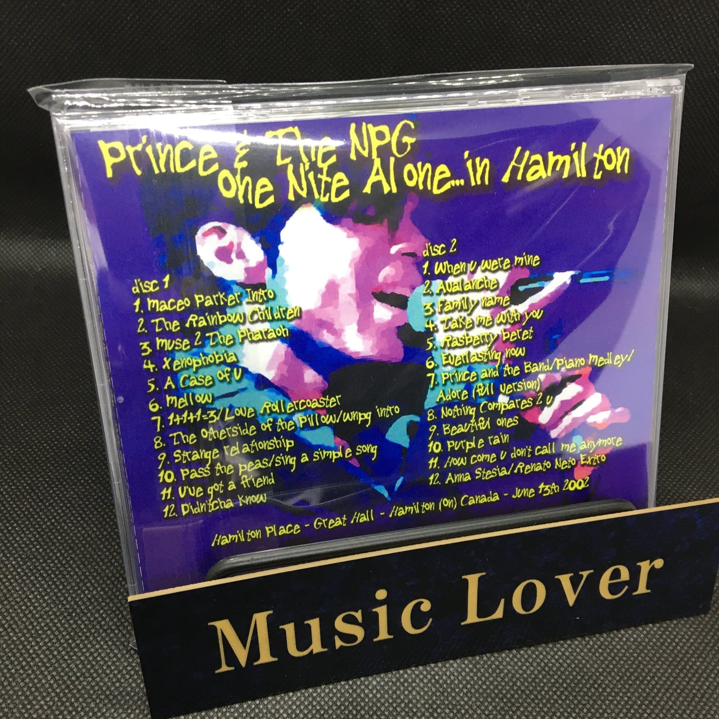 PRINCE / One Nite Alone... In Hamilton (2CDR)