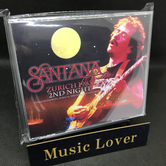 SANTANA / ZURICH 1983 2ND NIGHT STEREO SOUNDBOARD (3CDR)