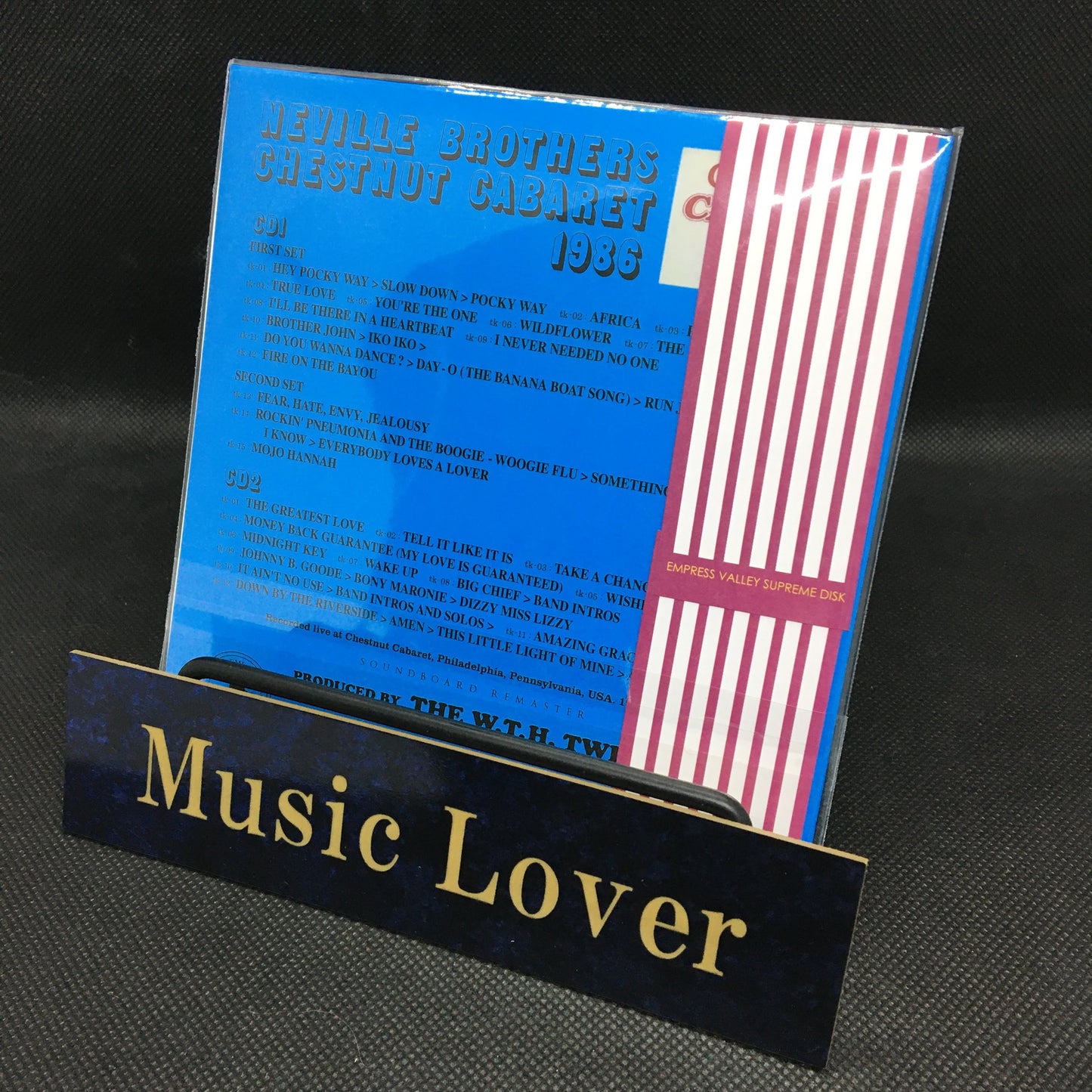 NEVILLE BROTHERS / CHESTNUT CABARET 1986 (2CD)