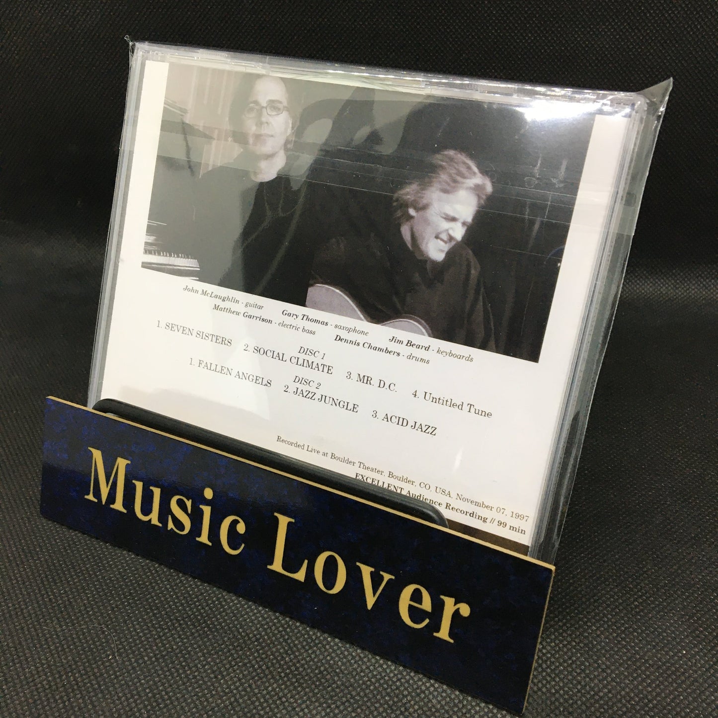 JOHN McLAUGHLIN & THE HEART OF THINGS / LIVE AT BOULDER THEATER 971107 (2CDR)