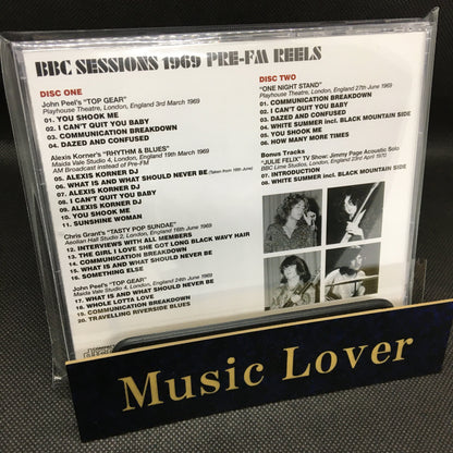 LED ZEPPELIN / BBC SESSIONS 1969 PRE-FM REELS (2CD)