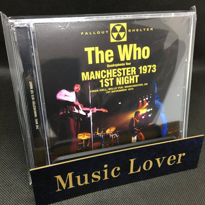 THE WHO / MANCHESTER 1973 1ST NIGHT (2CD)