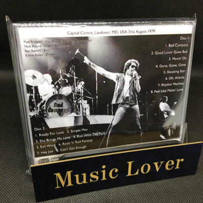BAD COMPANY / LANDOVER 1979 SOUNDBOARD (2CDR)