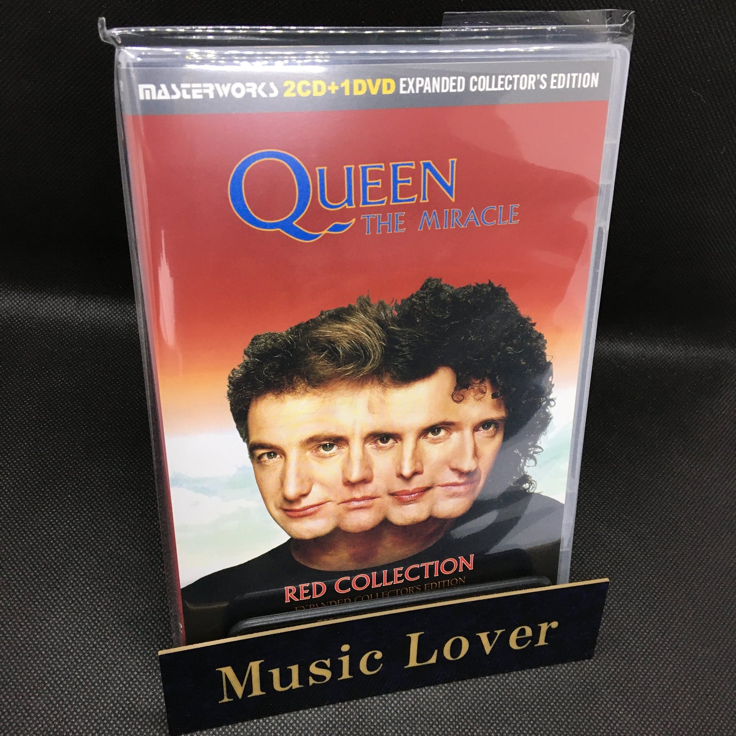 QUEEN / THE MIRACLE EXPANDED COLLECTOR'S RED (2CD+DVD)