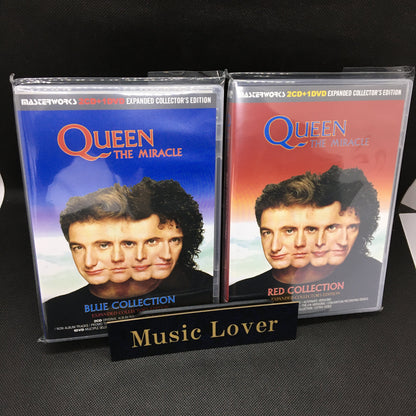 QUEEN / THE MIRACLE EXPANDED COLLECTOR'S BLUE & RED (4CD+2DVD)
