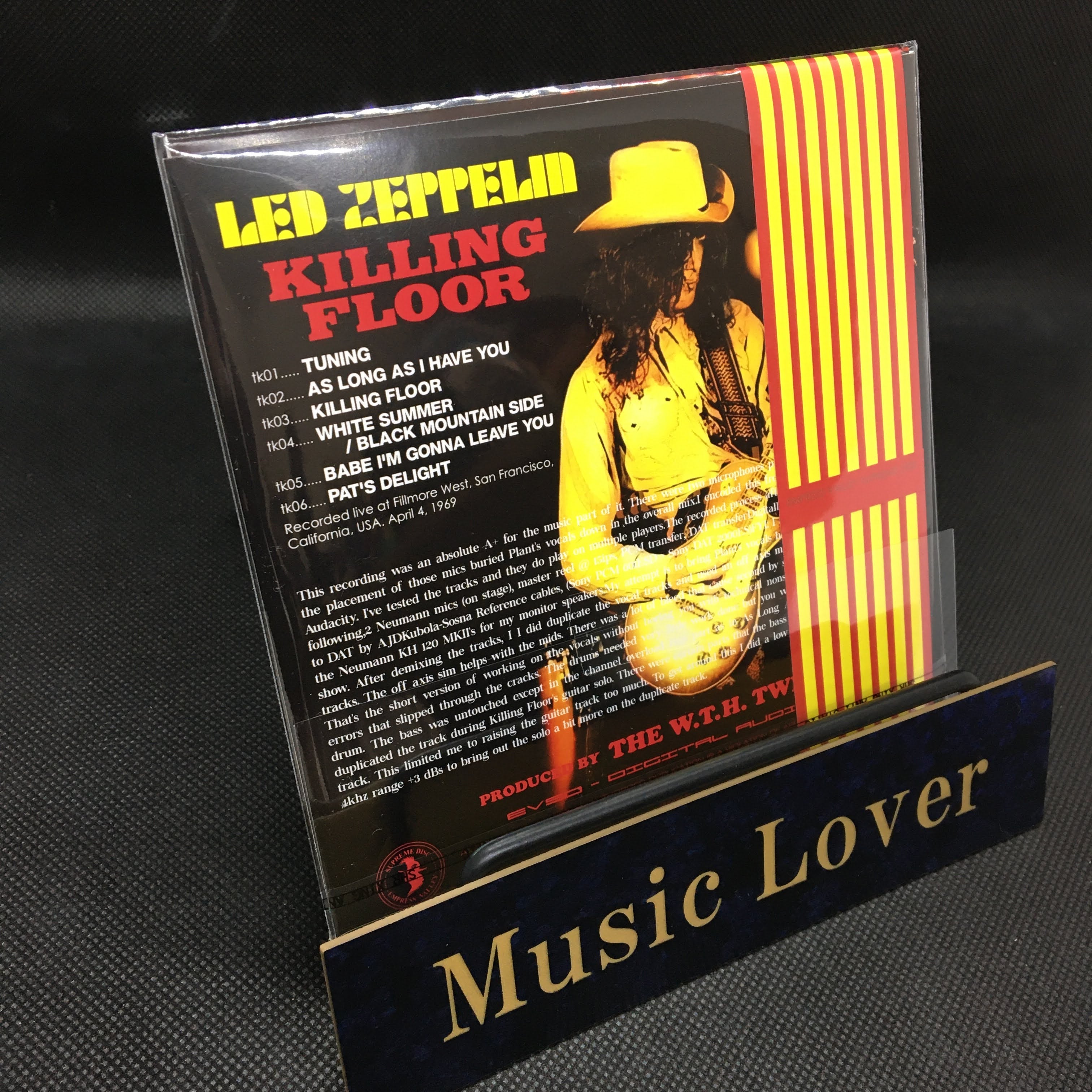 LED ZEPPELIN / KILLING FLOOR demix (1CD) – WORLD MUSIC LOVER