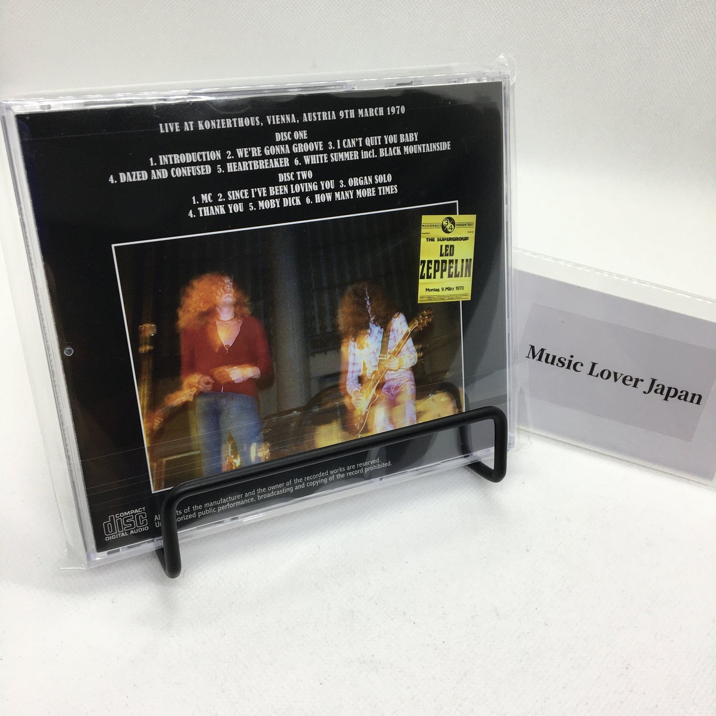 LED ZEPPELIN / EVERYBODY FEEL ALRIGHT? VIENNA 1970 (2CD)