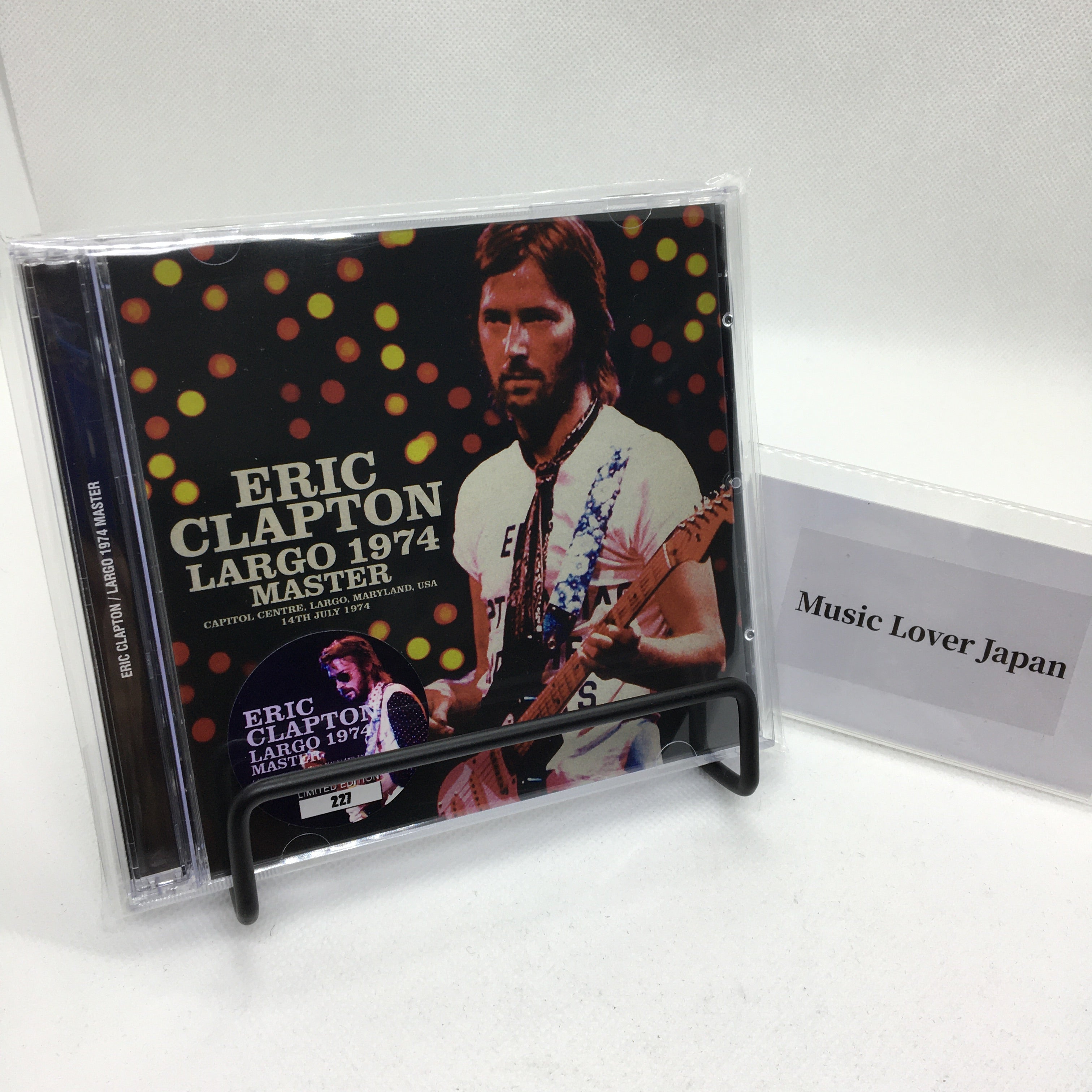 ERIC CLAPTON / LARGO 1974 MASTER STEREO SOUNDBOARD (2CD) – WORLD